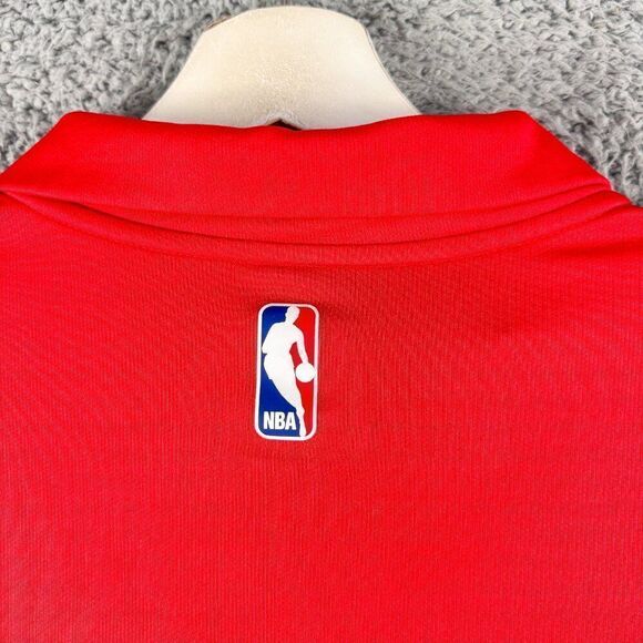 Nike Atlanta Hawks‎ Shirt Mens XL Red Golf Polo Business Casual Athletic Outdoor - Picture 10 of 16